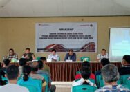 Kodim1312/Tld Kapten Kav Hendra B.Y Welan Narasumber Dalam Giat Sosialisasi PSU Pasca Putusan MK BPM Desa Lalue